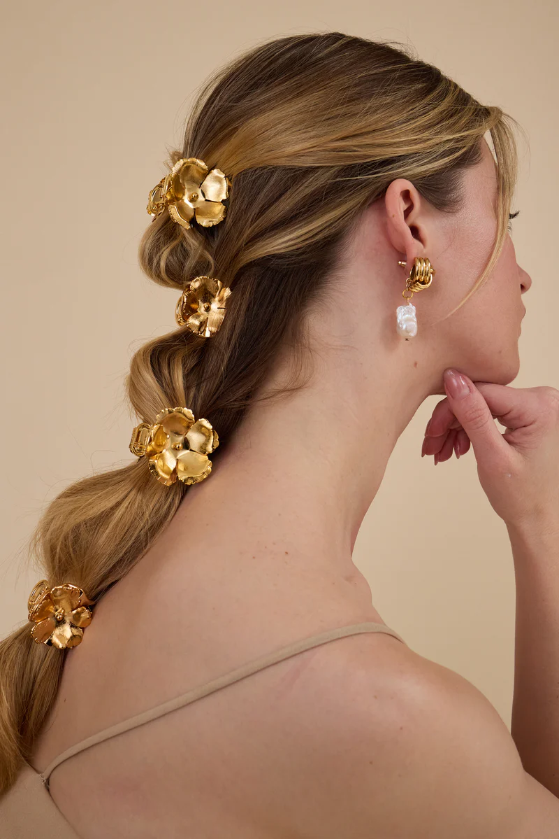 Eden Floral Claw Clip Set of 2 - Image 8