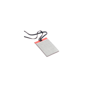 Matte Crocodile Epsom Petit H Lanyard Card Holder