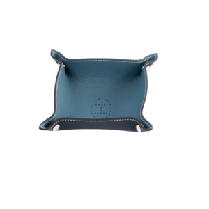 HERMÈS MISES ET RELANCES H EVELYNE MINI CHANGE TRAY – BLUE