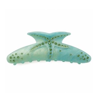 Accetate Hair Clip Ocean Style (Green)