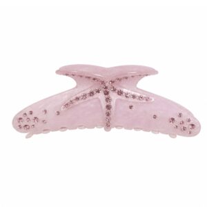 Accetate Hair Clip Ocean Style (Pink)