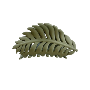 Fall Autumn Hair Claw (Green)