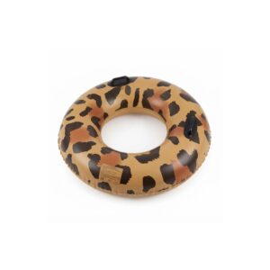 Leopard Print Inflatable Swimming Ring