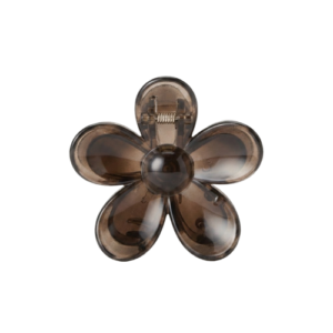 Retro Leopard Translucent Print Hair Claw (Style  2)
