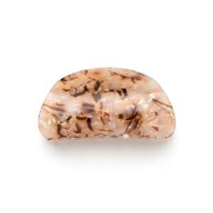 Soft Milk Color Patterend Hair Clips (White)