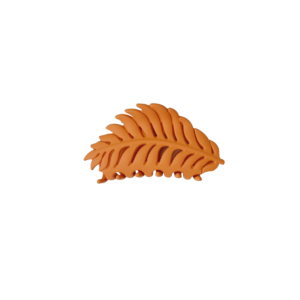 Fall Autumn Hair Claw (Light Orange)