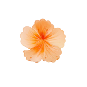 Sweet Style Flower Hair Claw (Orange)