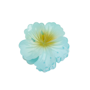 Sweet Style Flower Hair Claw (Blue)