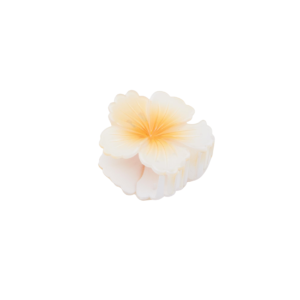 Sweet Style Flower Hair Claw (White)