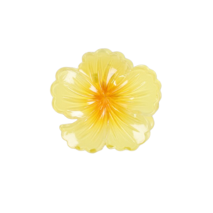 Sweet Style Flower Hair Claw (Yellow)