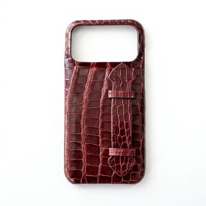 Burgundy Phone Case