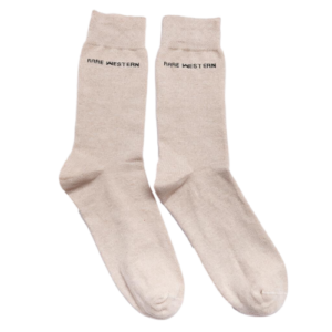 Beige Long Socks