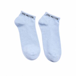 Light Blue Short Socks